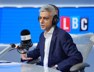 Sadiq Khan rules out joining Reformation England